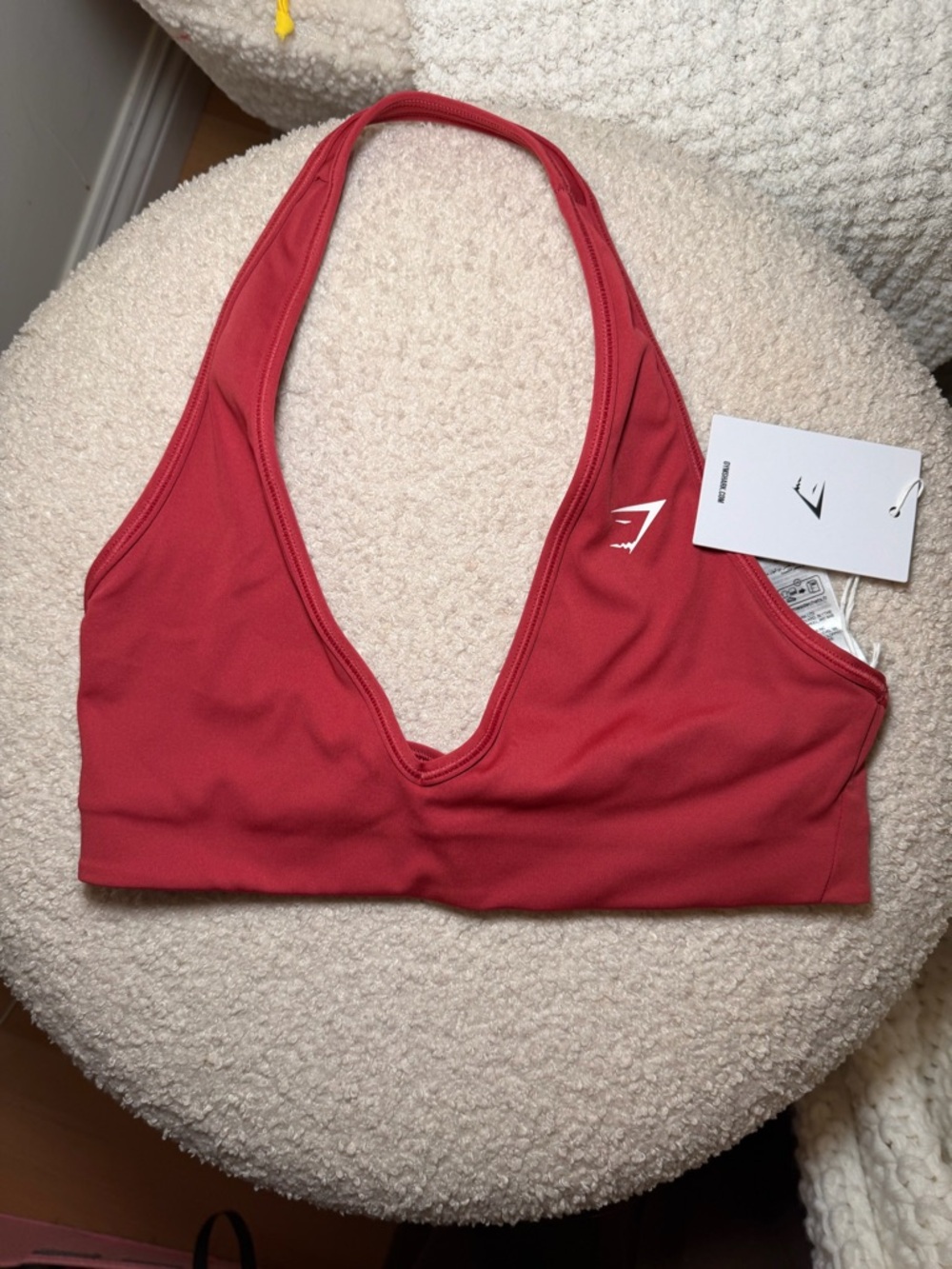 Gymshark Deep V Halter Sports Bra
